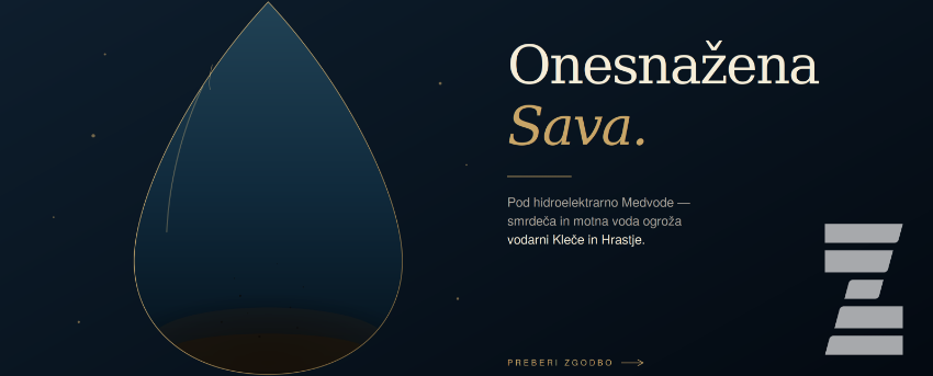 Onesnaženje Save pod HE Medvode odpira resna vprašanja o varnosti vodnih virov za Ljubljano