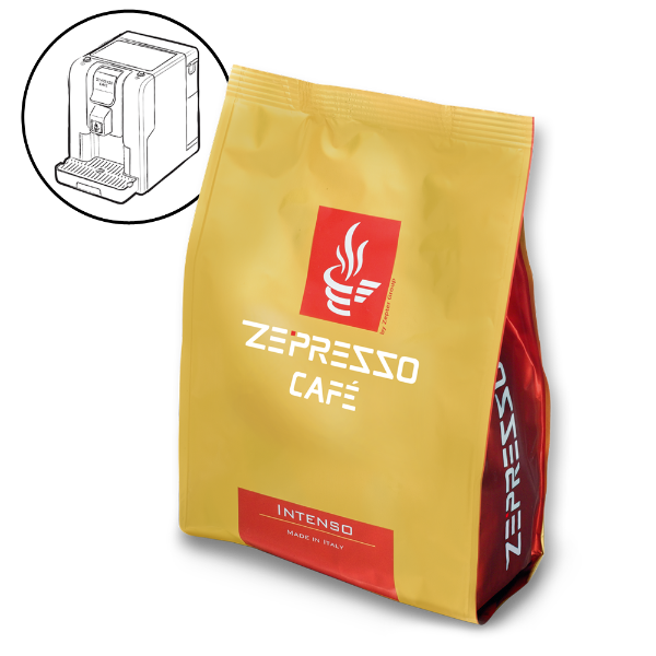 Intenso ground coffee (100%) in capsules