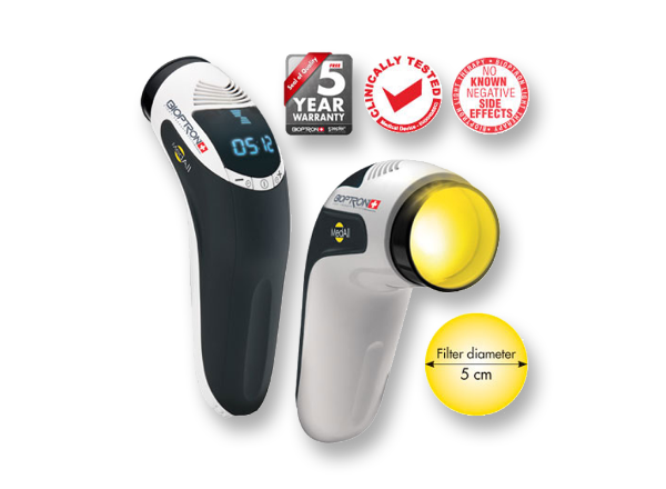 MedAll Bioptron lamp with a fullerene filter - lamp for light therapy, physiotherapy, beauty treatments, fight against seasonal affective disor