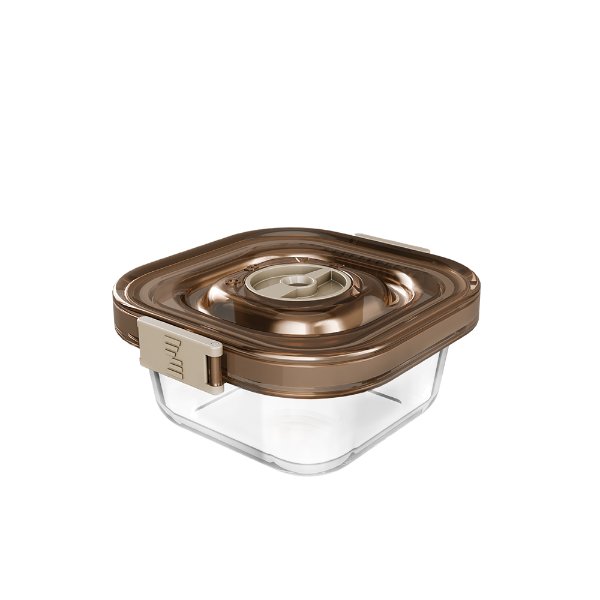 VACSY STEKLENA POSODA 0,5 l AMBER