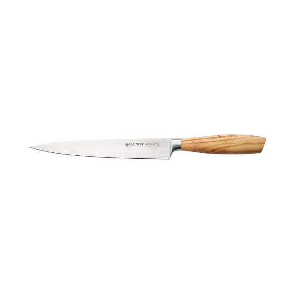 knife Felix Solingen OLIVE WOOD - meat knife, blade length 21 cm
