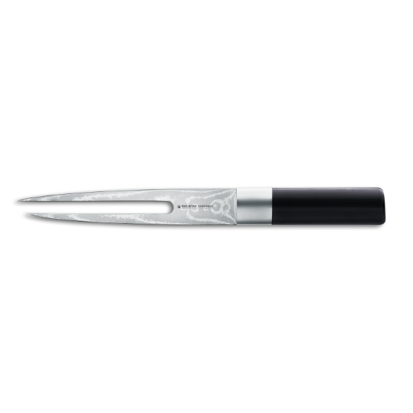 knife Absolute ML - meat fork, handcrafted from Japanese Damascus steel, Felix Solignen, blade 18 cm