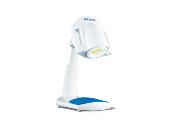 MedAll Bioptron lamp (exposure area diameter 11 cm) for light therapy, physiotherapy, anti-SAD - FREE fullerene filter