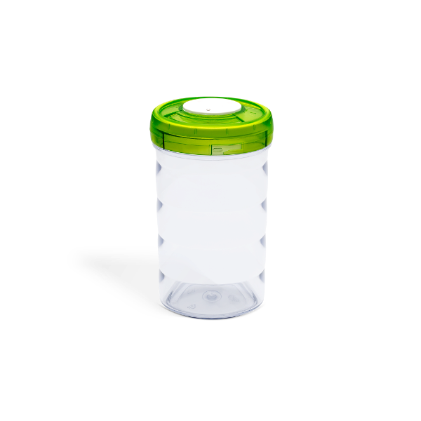 VacSy® polycarbonate container - diameter 11 cm, height 19.5 cm, volume 1.25 l