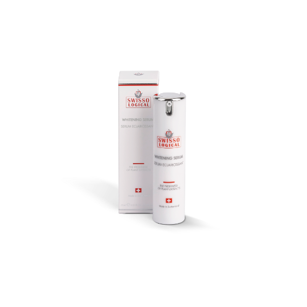 Swisso Logical brightening and whitening serum - melanostatin, Gigawhite complex of plant extracts (15 ml)