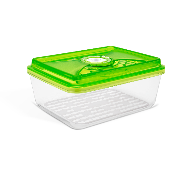 VacSy® glass vacuum container - dimensions 26 x 20 x 9.5 cm