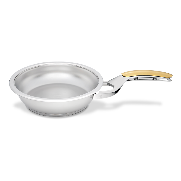 URA pan for cooking without fat and water - frying pan URA 1.6 l Ø 20 cm (1 handle, without lid)