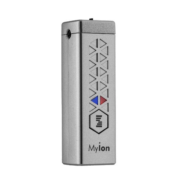 MyIon - personal air sterilizer with a negative ion generator; wireless