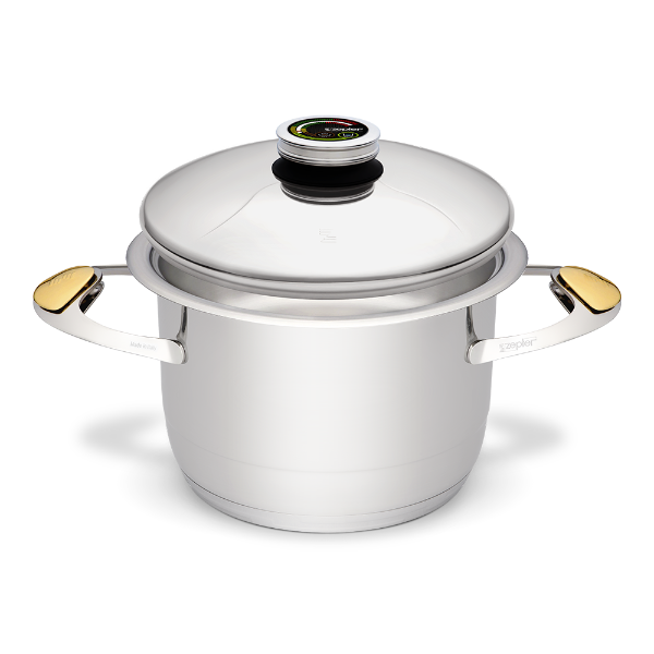 cookware for cooking without fat and water - 4.2 l pot, Ø 20 cm, height 14.2 cm