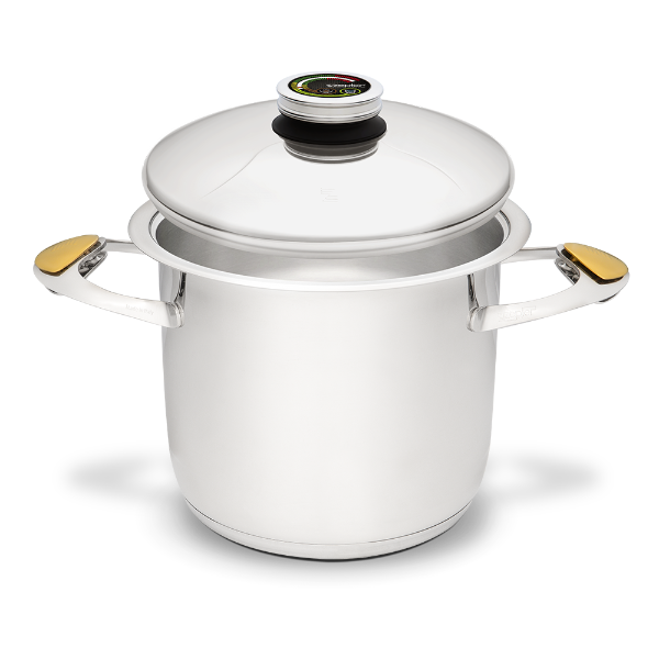 cookware for cooking without fat and water - pot 9.0 l Ø 24 cm h 21 cm